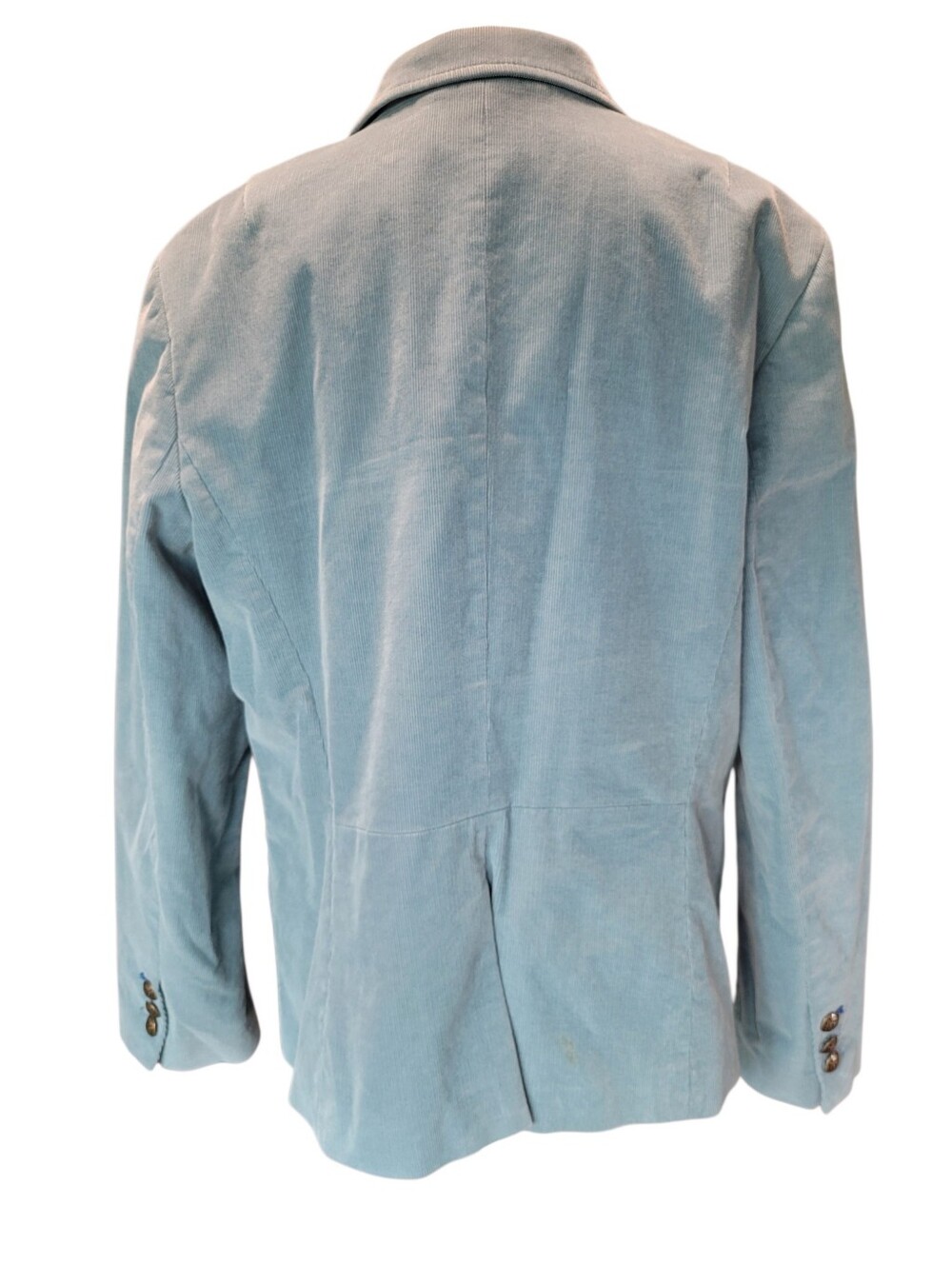 Talbots Blue Corduroy Structured Blazer Jacket - Picture 5 of 8